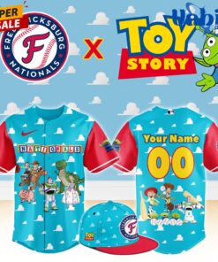 Fredericksburg Nationals x Toy Story Night Limited Edition Custom Baseball Jersey