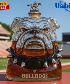 Georgia Bulldogs NCAA Whiskey Bottle 1
