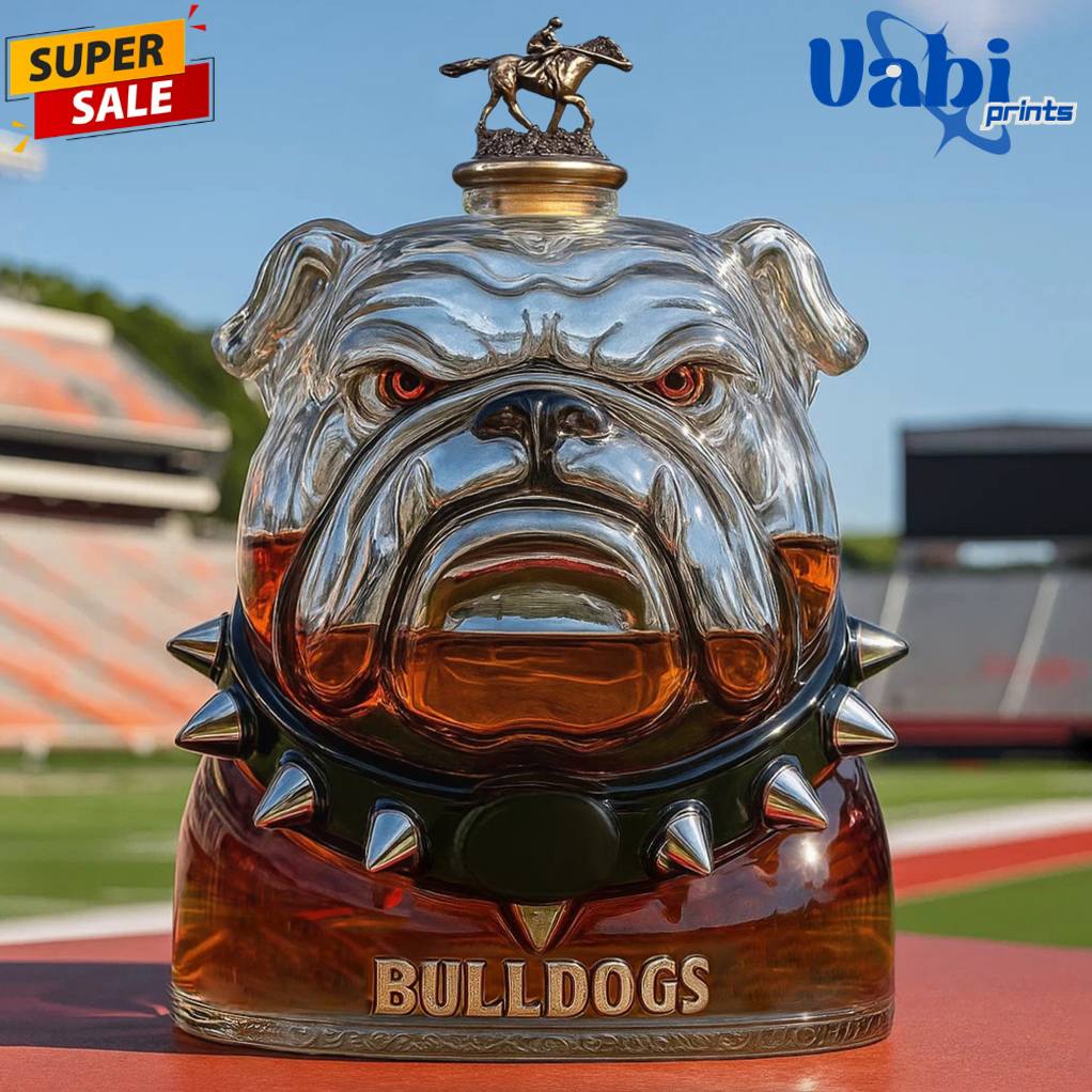 Georgia Bulldogs NCAA Whiskey Bottle Georgia Bulldogs NCAA Whiskey Bottle