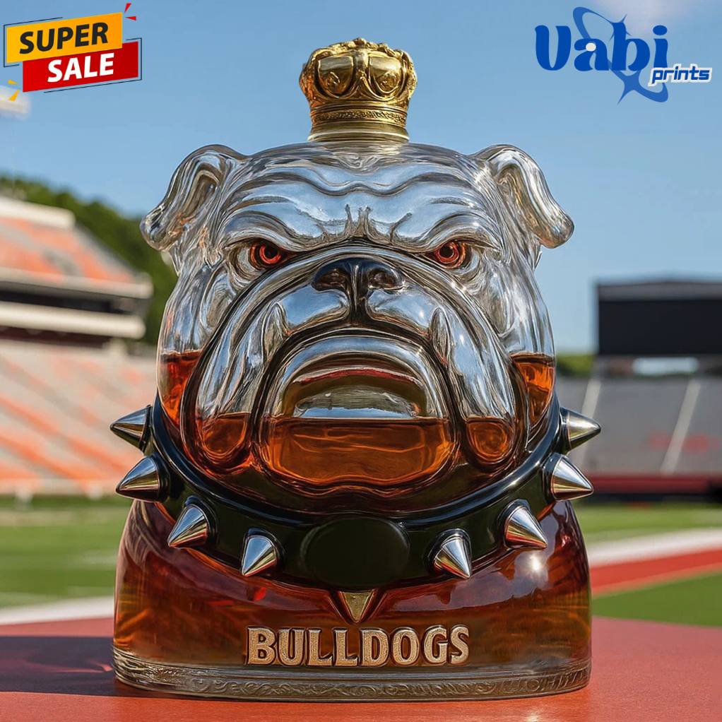 Georgia Bulldogs NCAA Whiskey Bottle Georgia Bulldogs NCAA Whiskey Bottle