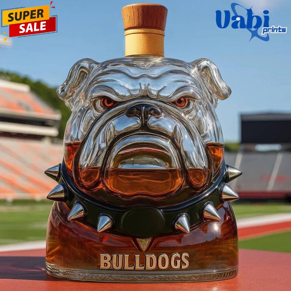 Georgia Bulldogs NCAA Whiskey Bottle Georgia Bulldogs NCAA Whiskey Bottle