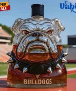 Georgia Bulldogs NCAA Whiskey Bottle 4