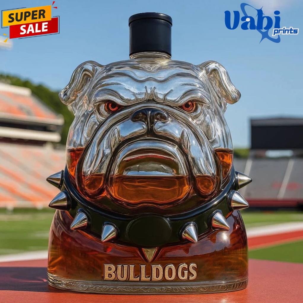 Georgia Bulldogs NCAA Whiskey Bottle Georgia Bulldogs NCAA Whiskey Bottle