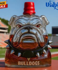 Georgia Bulldogs NCAA Whiskey Bottle 5