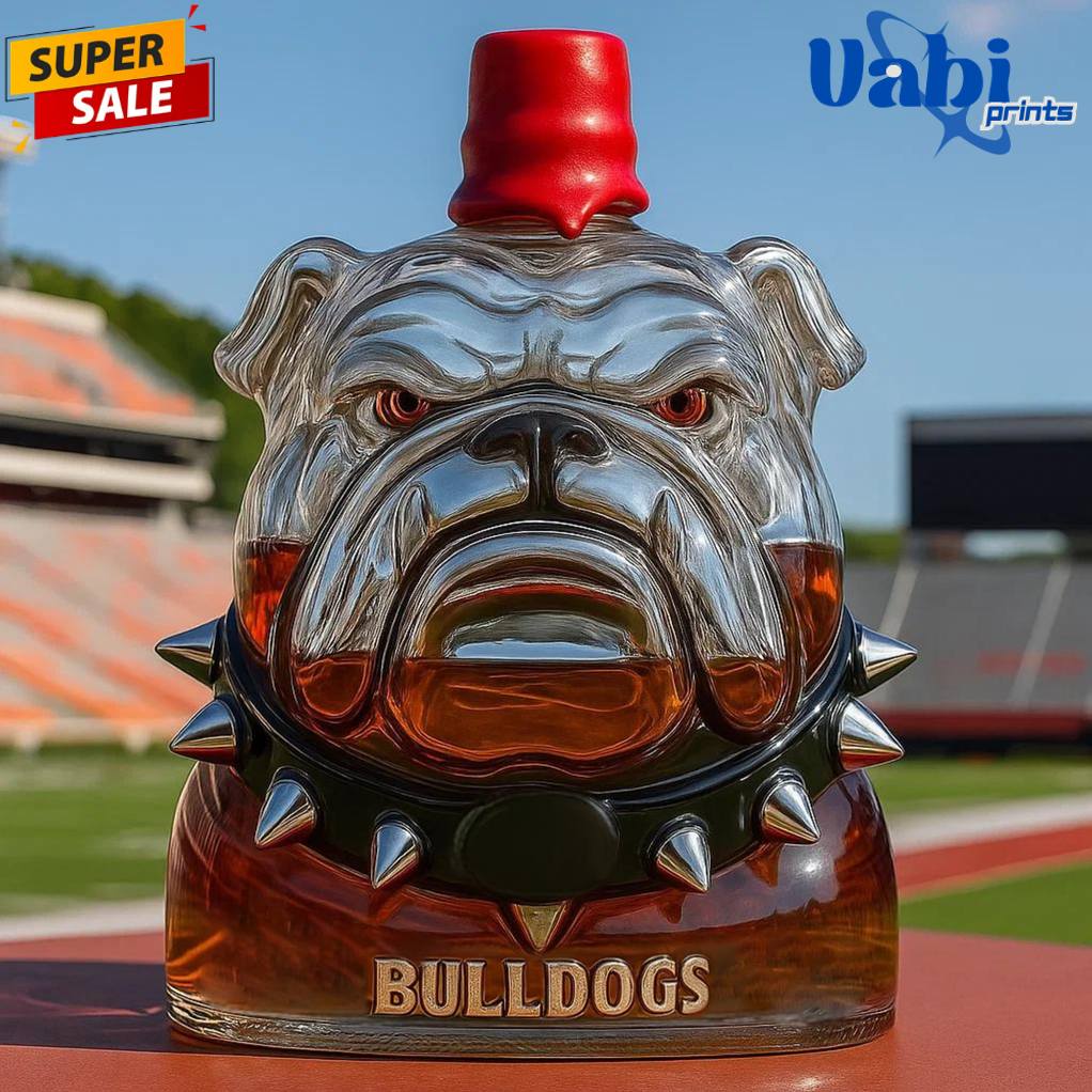 Georgia Bulldogs NCAA Whiskey Bottle Georgia Bulldogs NCAA Whiskey Bottle
