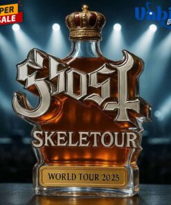 Ghost Band Skeletour World Tour 2025 Limited Edition Whiskey Bottle 1