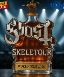 Ghost Band Skeletour World Tour 2025 Limited Edition Whiskey Bottle 2
