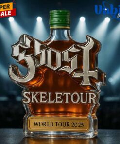Ghost Band Skeletour World Tour 2025 Limited Edition Whiskey Bottle 3
