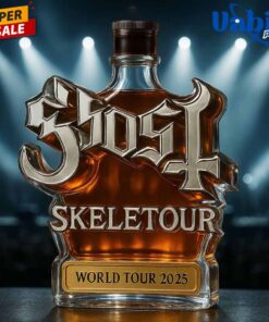 Ghost Band Skeletour World Tour 2025 Limited Edition Whiskey Bottle 5