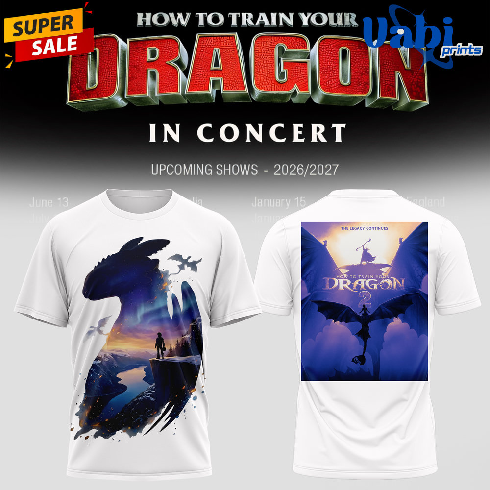 How To Train Your Dragon – In Concert Limited 3D T-shirt How To Train Your Dragon – In Concert Limited 3D T-shirt