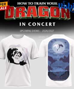 How To Train Your Dragon In Concert Limited 3D T shirt 2.jpg