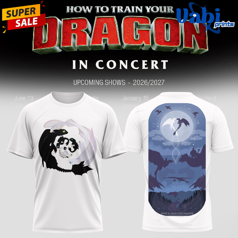 How To Train Your Dragon – In Concert Limited 3D T-shirt How To Train Your Dragon – In Concert Limited 3D T-shirt