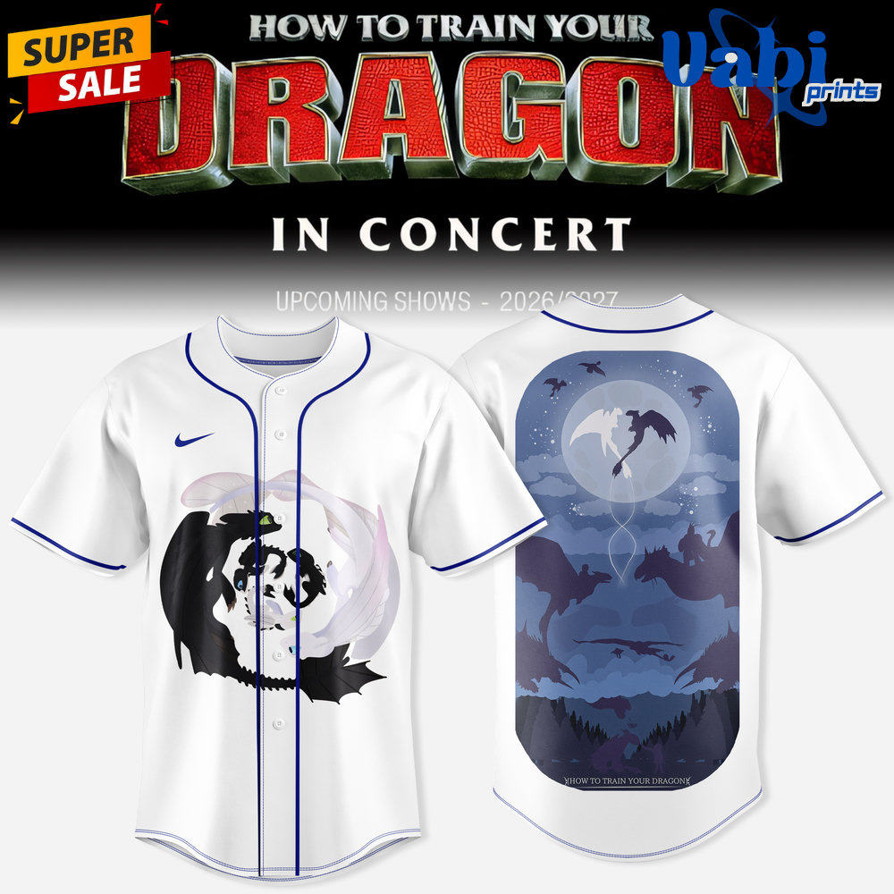 How To Train Your Dragon – In Concert Limited Baseball Jersey How To Train Your Dragon – In Concert Limited Baseball Jersey