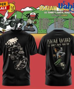 Isaiah Rashad Lil Sunny’s Awful Road Trip Tour Edition T-Shirt