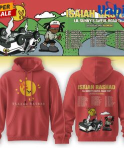 Isaiah Rashad Lil Sunny’s Awful Road Trip Tour Hoodie