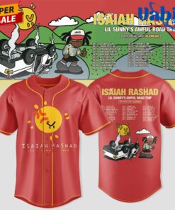 Isaiah Rashad Lil Sunny’s Awful Road Trip Tour Limited Jersey