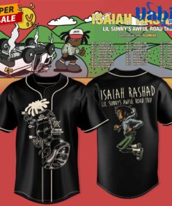 Isaiah Rashad Lil Sunny’s Awful Road Trip Tour Limited Jersey