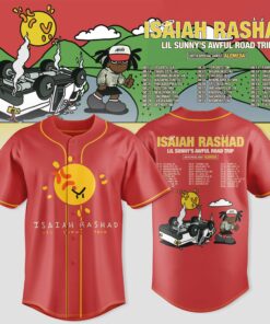 Isaiah Rashad Lil Sunny’s Awful Road Trip Tour Limited Jersey Isaiah Rashad Lil Sunny’s Awful Road Trip Tour Limited Jersey