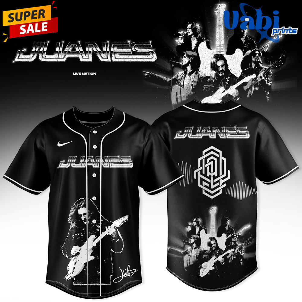 Juanes World Tour 2026 Limited Edition Baseball Jersey Juanes World Tour 2026 Limited Edition Baseball Jersey