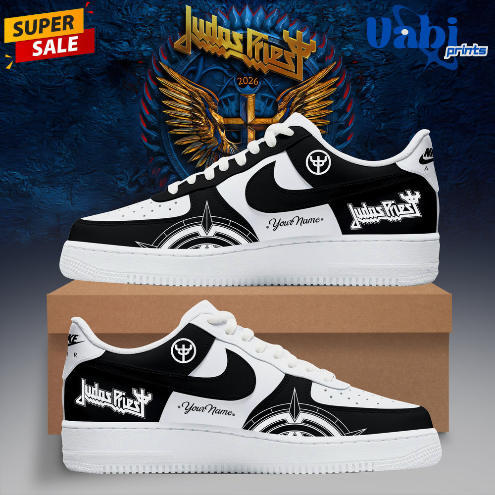 Judas Priest Faithkeepers 2026 Tour Air Force 1 Shoes Judas Priest Faithkeepers 2026 Tour Air Force 1 Shoes