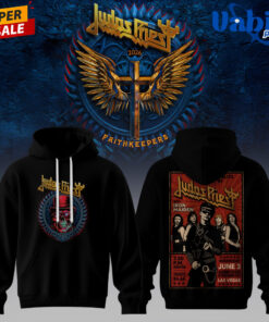 Judas Priest Faithkeepers 2026 Tour Rock Metal Black Edition Hoodie