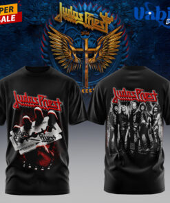 Judas Priest Faithkeepers 2026 Tour Vintage Metal Rock 3D T-shirt Judas Priest Faithkeepers 2026 Tour Vintage Metal Rock 3D T-shirt