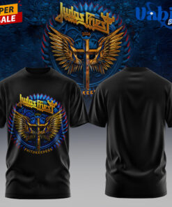 Judas Priest Faithkeepers 2026 Tour Wings Black Edition 2D T-shirt