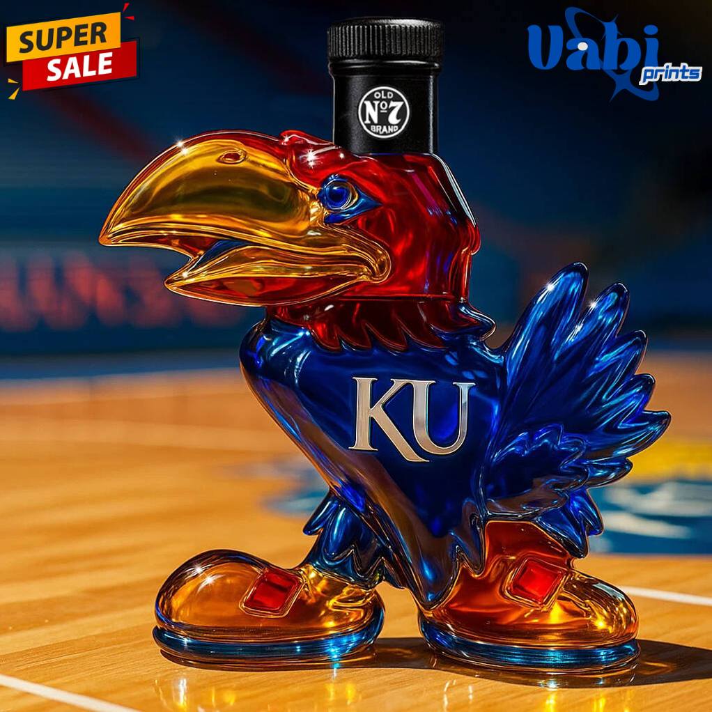 Kansas Jayhawks Limited Edition Whiskey Bottle Kansas Jayhawks Limited Edition Whiskey Bottle
