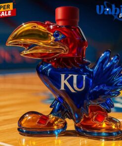 Kansas Jayhawks Limited Edition Whiskey Bottle 4