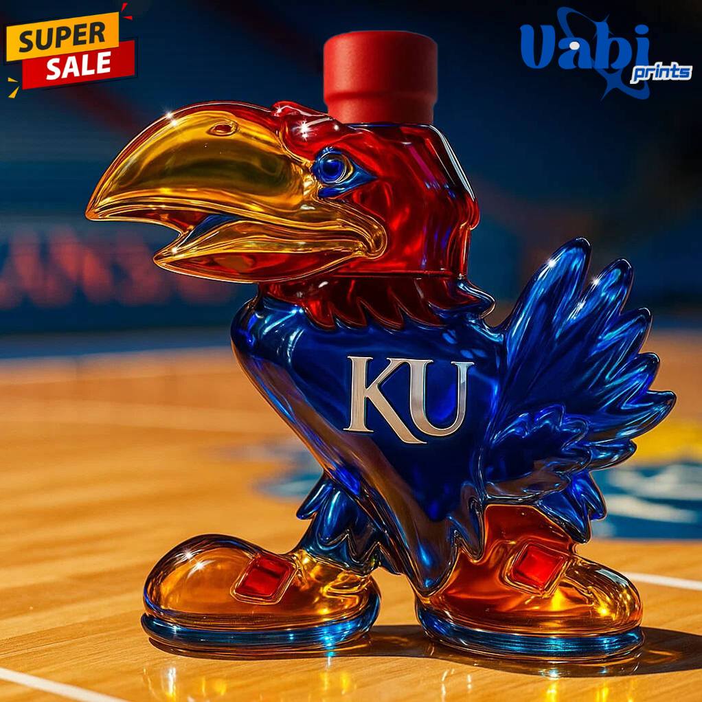 Kansas Jayhawks Limited Edition Whiskey Bottle Kansas Jayhawks Limited Edition Whiskey Bottle