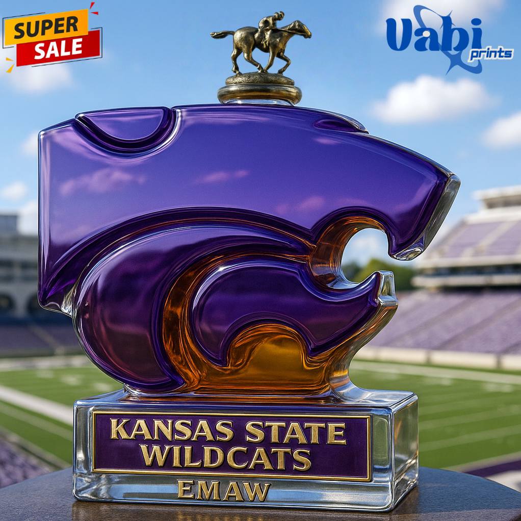 Kansas State Wildcats Limited-Edition Whiskey Bottle Kansas State Wildcats Limited-Edition Whiskey Bottle