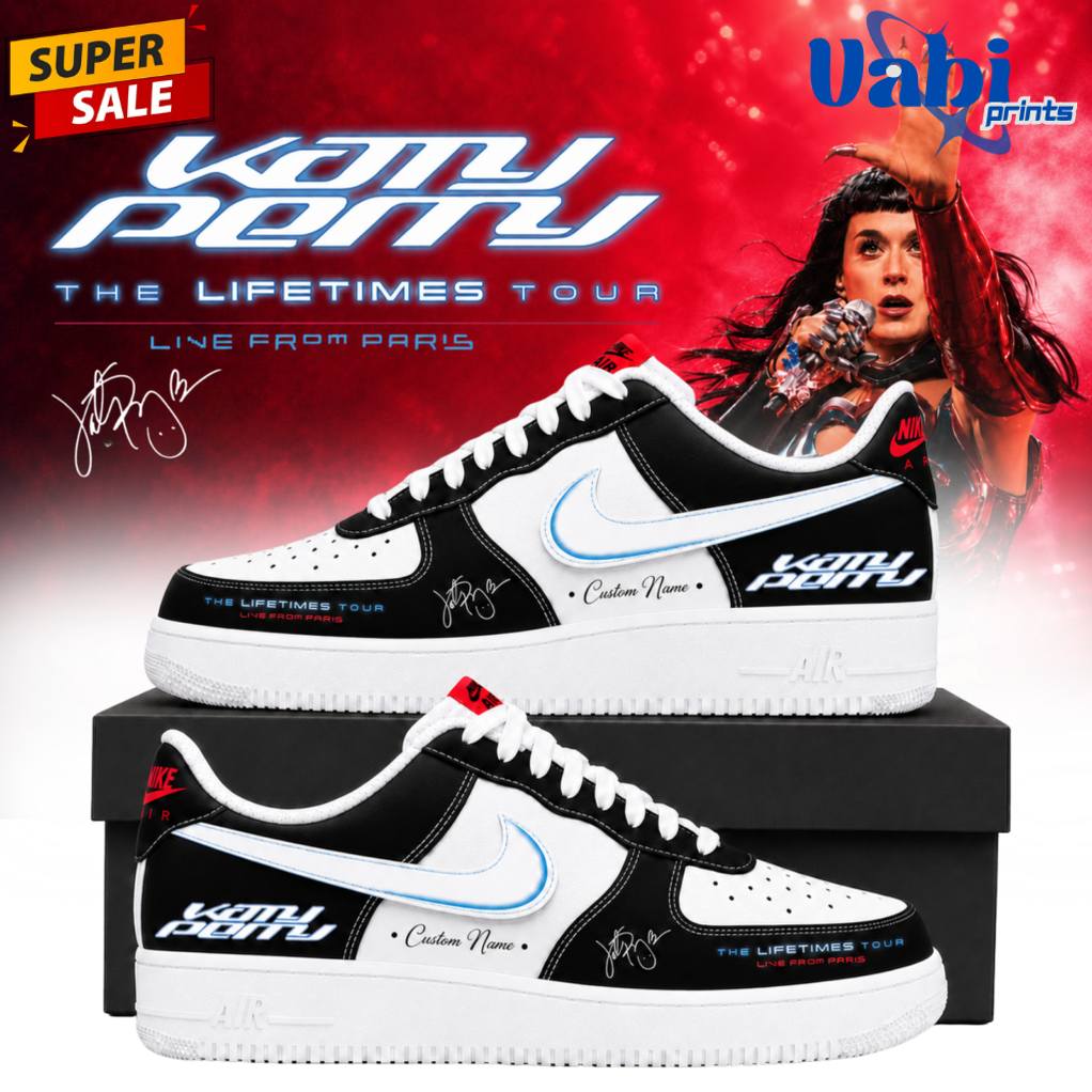 Katy Perry The Lifetimes Tour : Live From Paris Air Force 1 Shoes Katy Perry The Lifetimes Tour : Live From Paris Air Force 1 Shoes