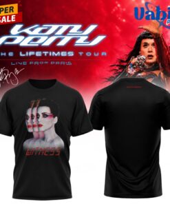 Katy Perry The Lifetimes Tour Live From Paris Limited 3D Tshirt 3