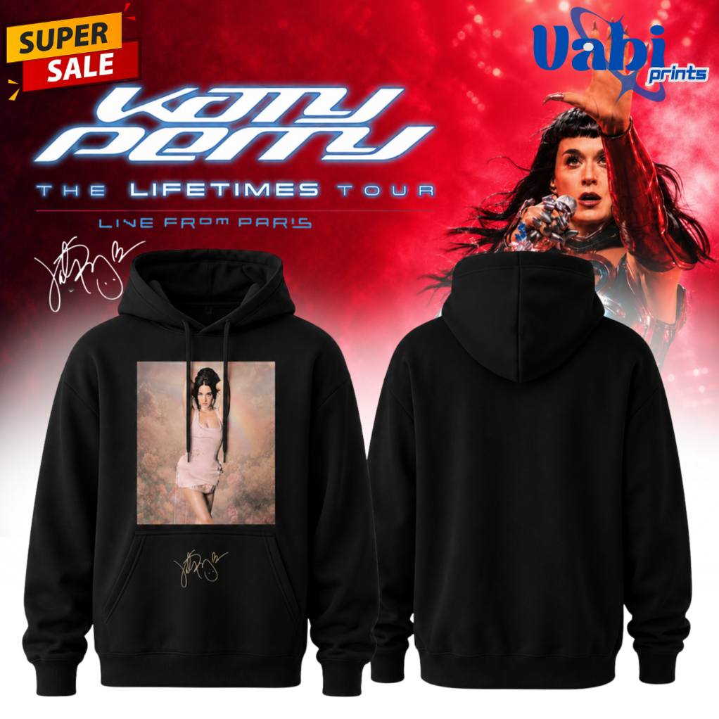 Katy Perry The Lifetimes Tour : Live From Paris Limited Edition Hoodie Katy Perry The Lifetimes Tour : Live From Paris Limited Edition Hoodie