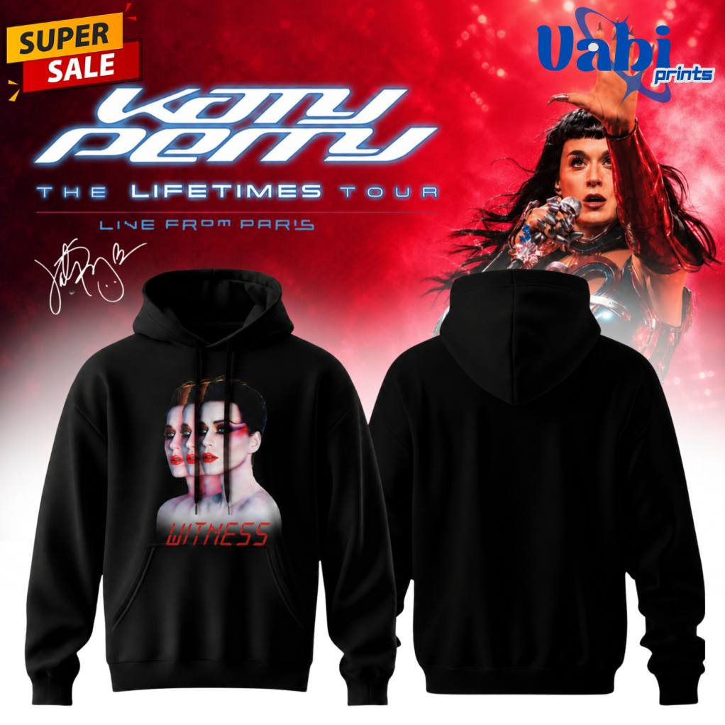 Katy Perry The Lifetimes Tour : Live From Paris Limited Edition Hoodie Katy Perry The Lifetimes Tour : Live From Paris Limited Edition Hoodie