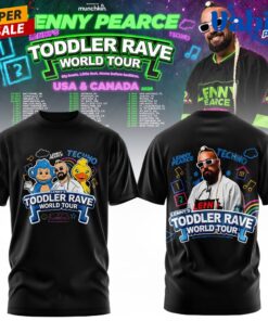 Lenny Pearce Toddler Rave World Tour Limited 3D T-shirt