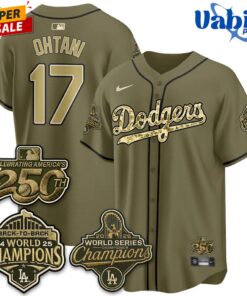 Los Angeles Dodgers Military Appreciation Game Day All Stitched Jersey