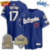 Los Angeles Dodgers x Bubblegum Vapor Stitched Baseball Jersey Los Angeles Dodgers x Bubblegum Vapor Stitched Baseball Jersey