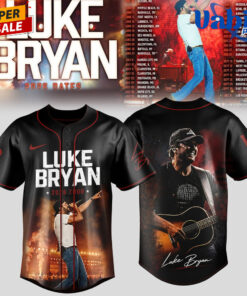 Luke Bryan 2026 Tour Country Night Limited Baseball Jersey Luke Bryan 2026 Tour Country Night Limited Baseball Jersey