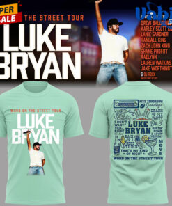Luke Bryan “Word On The Street Tour” Special Edition 3D T-shirt