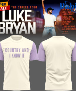 Luke Bryan Word On The Street Tour Special Edition 3D T shirt 5.jpg