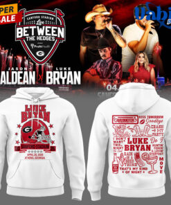Luke Bryan x Jason Aldean “Live Between The Hedges” At Sanford Stadium Limited Hoodie Luke Bryan x Jason Aldean “Live Between The Hedges” At Sanford Stadium Limited Hoodie