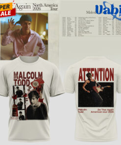 Malcolm Todd 2026 North America Tour Do That Again 3D T-shirt