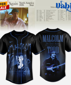 Malcolm Todd 2026 North America Tour Do That Again Baseball Jersey 1.jpg