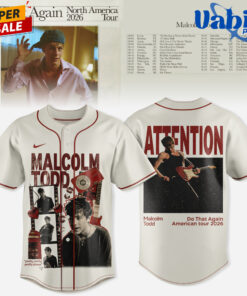 Malcolm Todd 2026 North America Tour Do That Again Baseball Jersey 2.jpg