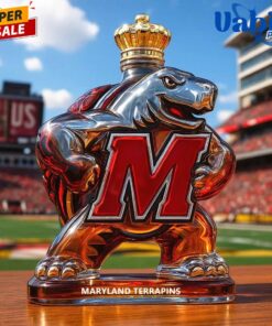 Maryland Terrapins Limited Edition Whiskey Bottle 1