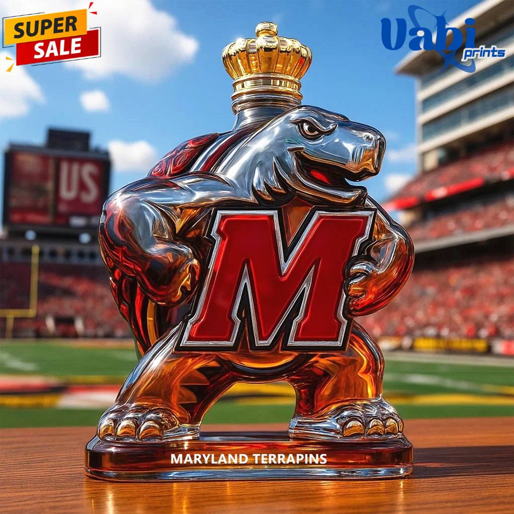 Maryland Terrapins Limited Edition Whiskey Bottle Maryland Terrapins Limited Edition Whiskey Bottle