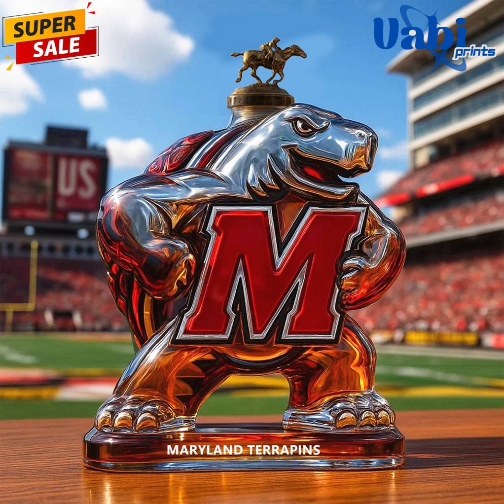 Maryland Terrapins Limited Edition Whiskey Bottle Maryland Terrapins Limited Edition Whiskey Bottle