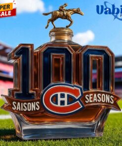 Montreal Canadiens 100th Anniversary Special Edition Whiskey Bottle 4