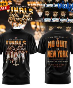 NYK Finals No Quit In New York 2026 3D T-Shirt